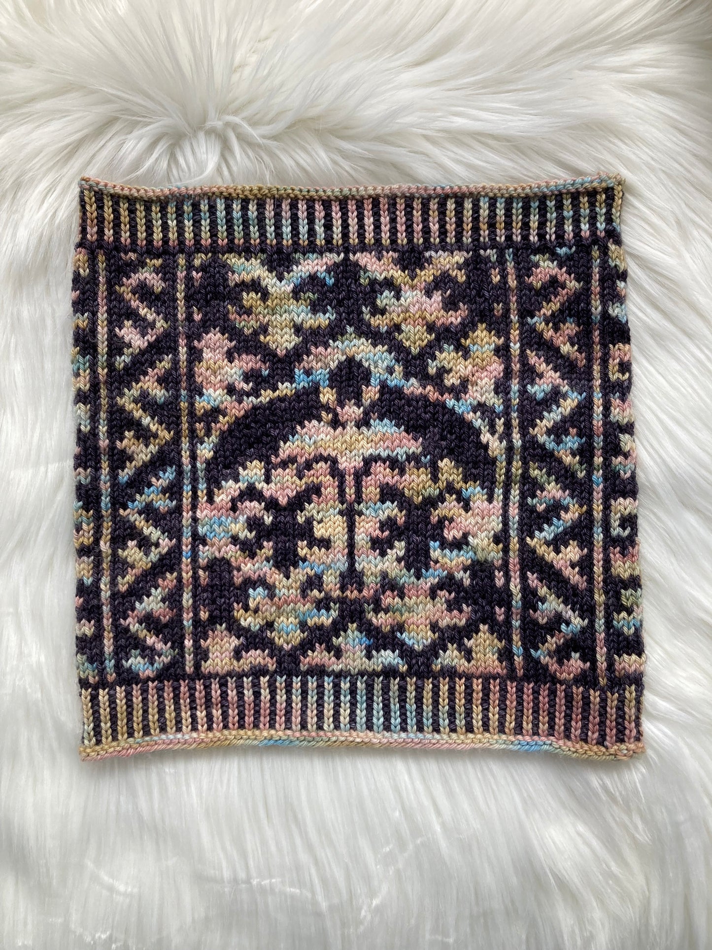 Death Wing Cowl Knitting Pattern
